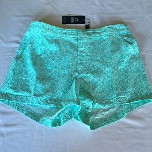 Cabana Life Seafoam Print Board Shorts NWT